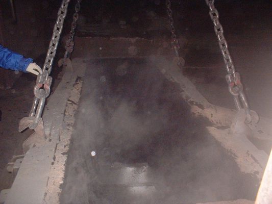 Das zweite Foto des Stahlwerks im Jahr 2004