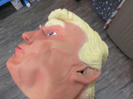 Die Donald-Trump-Latexmaske