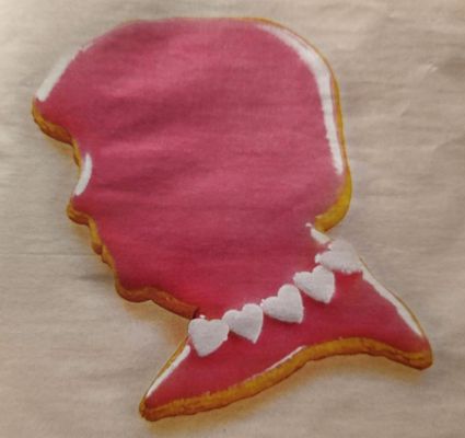 Angela Merkel als Keks