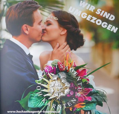 WIR SIND UMGEZOGEN - HOCHZEITSAGENTUR KÄRNTEN - das Brautpaar