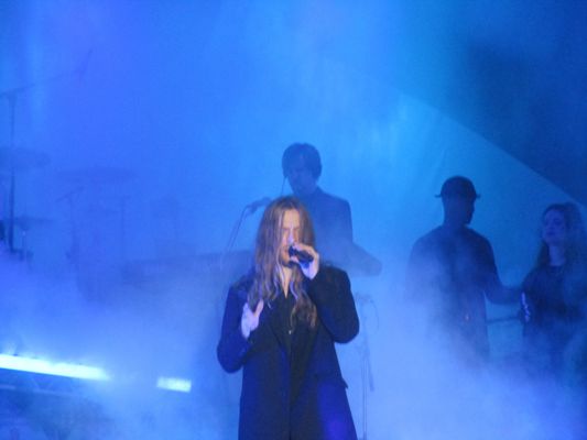 Nenas Sohn Sakias auf der Schlosswiese in Moosburg am 5. Juli 2018