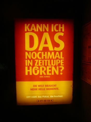 KANN ICH DAS NOCHMAL IN ZEITLUPE HÖREN Fragezeichen - AXEL SCHULZ